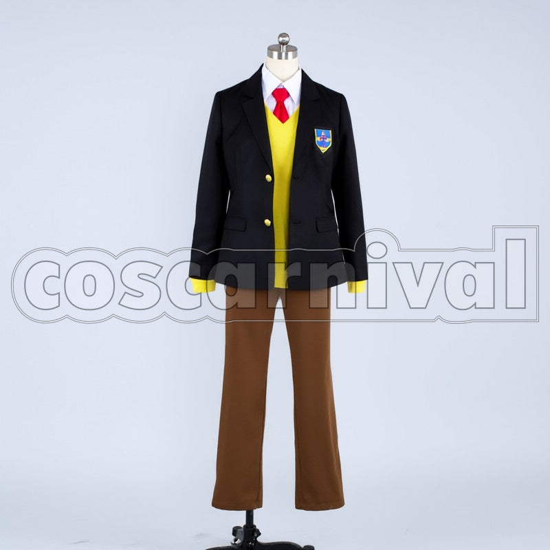 School Nagisa Hazuki cosplay costume from Free! Iwatobi High, front view 3