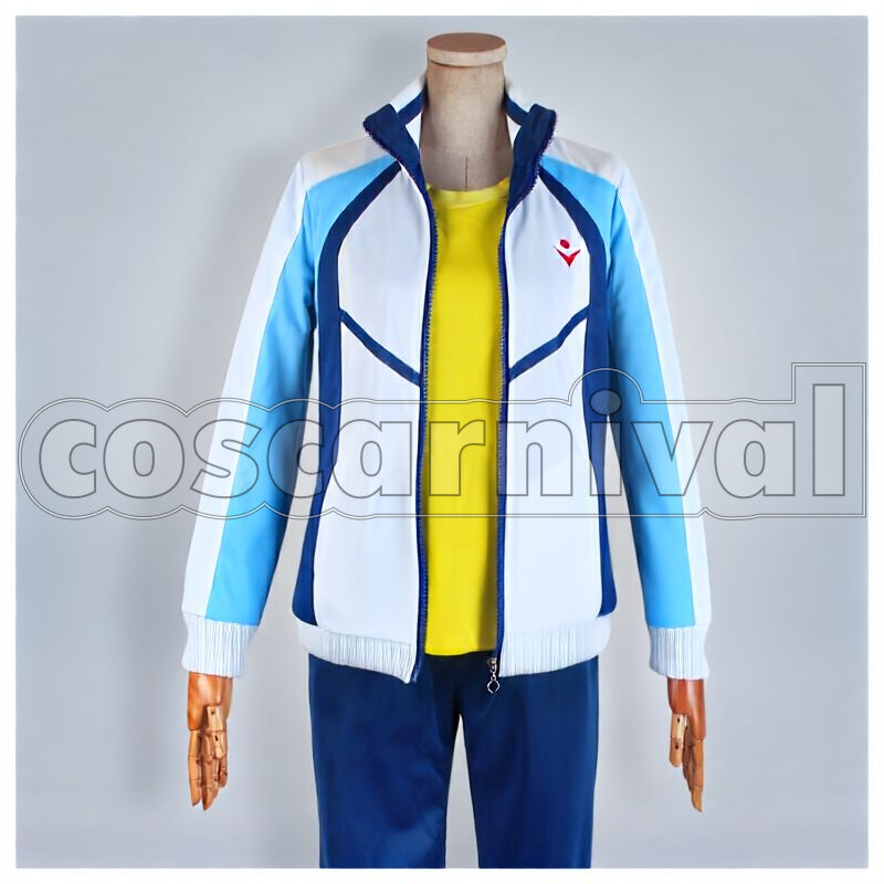 Iwatobi High School Swim Club Jersey 3-Piece Cosplay cosplay costume from Free!, piece 38469 front view 1
