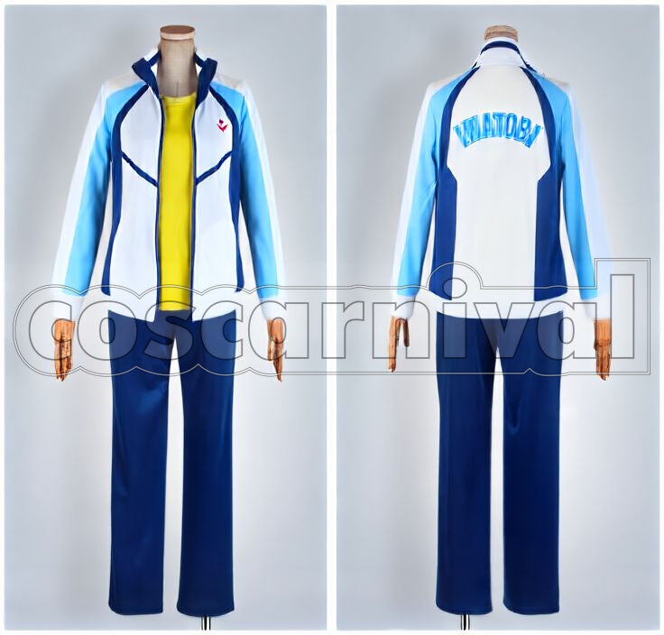 Iwatobi High School Swim Club Jersey 3-Piece Cosplay cosplay costume from Free!, piece 38470 detail view 1