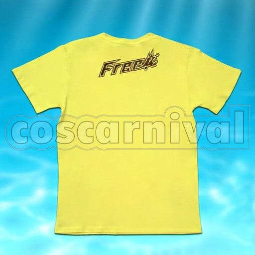 School T-Shirt cosplay costume from Free! Iwatobi High, front view