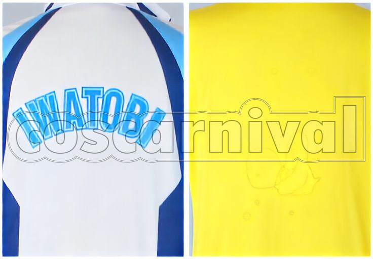 Nagisa Hazuki Episode 7 Jersey 3-Piece Cosplay cosplay costume from Free!, jersey 3 piece 38342 detail view 3