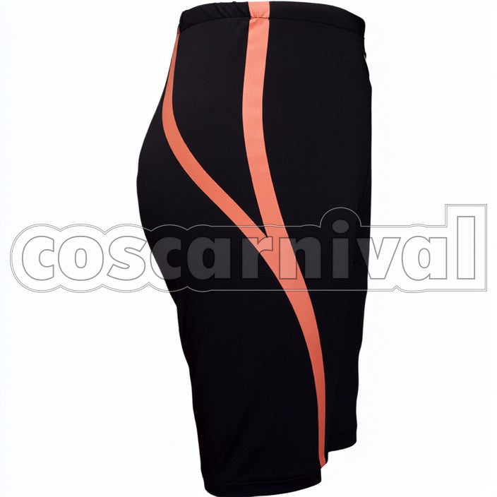 Swim Trunks Orange Free Size cosplay costume from Free! Nagisa Hazuki, side view 2