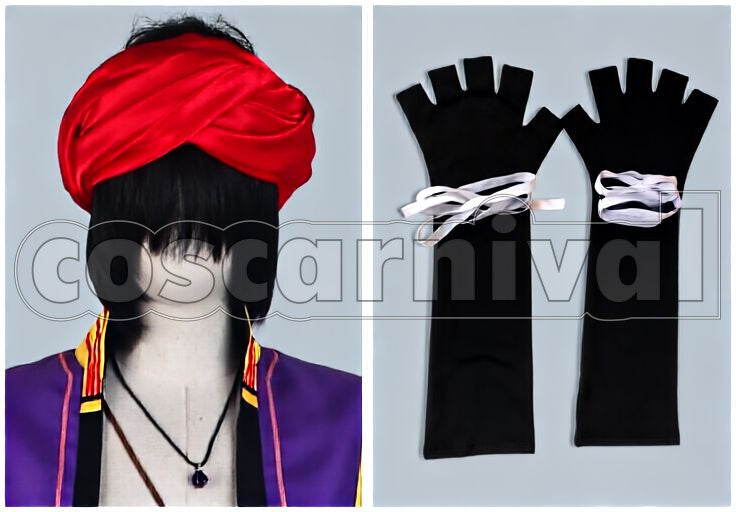 Rei Ryugazaki SPLASH FREE ED Arabian Cosplay cosplay costume from Free!, accessory set view