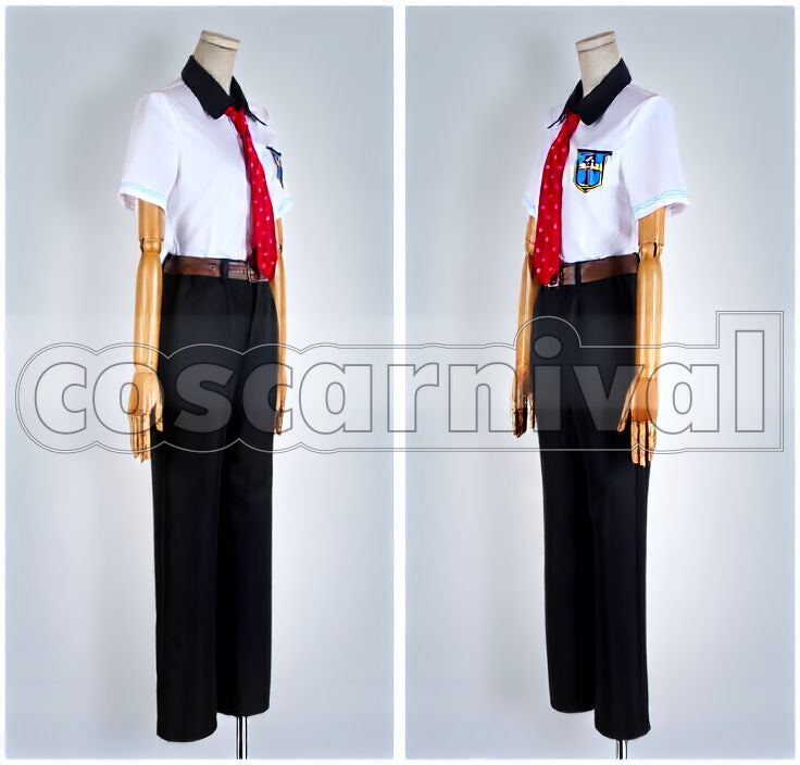 Rei Ryugazaki Summer School Uniform Cosplay cosplay costume from Free!, front view 2