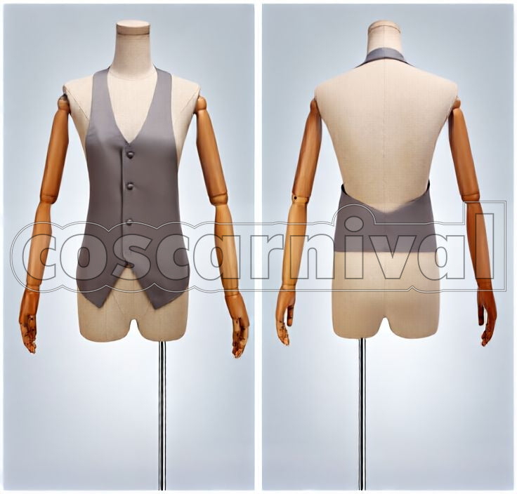 Rin Matsuoka Samezuka Academy Cultural Festival Maid Cafe Cosplay cosplay costume from Free!, detail-4