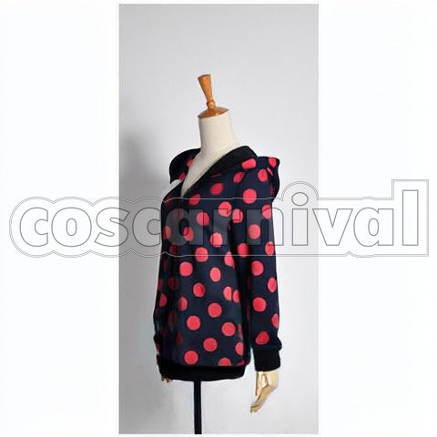 Spotted cosplay costume from Free! Rin Matsuoka, side view