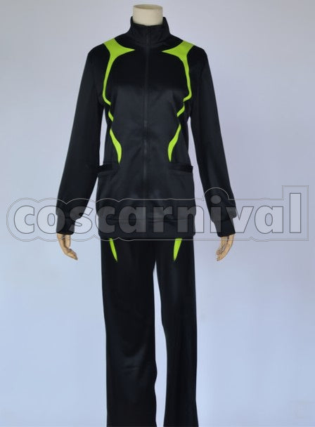 Rin Matsuoka cosplay costume from Free!, front view