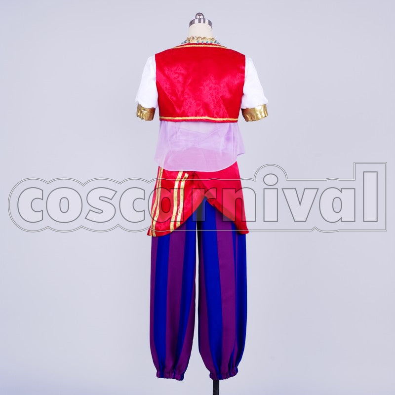 ED Arabian Style Nagisa Hazuki cosplay costume from Free! SPLASH FREE, front view 4