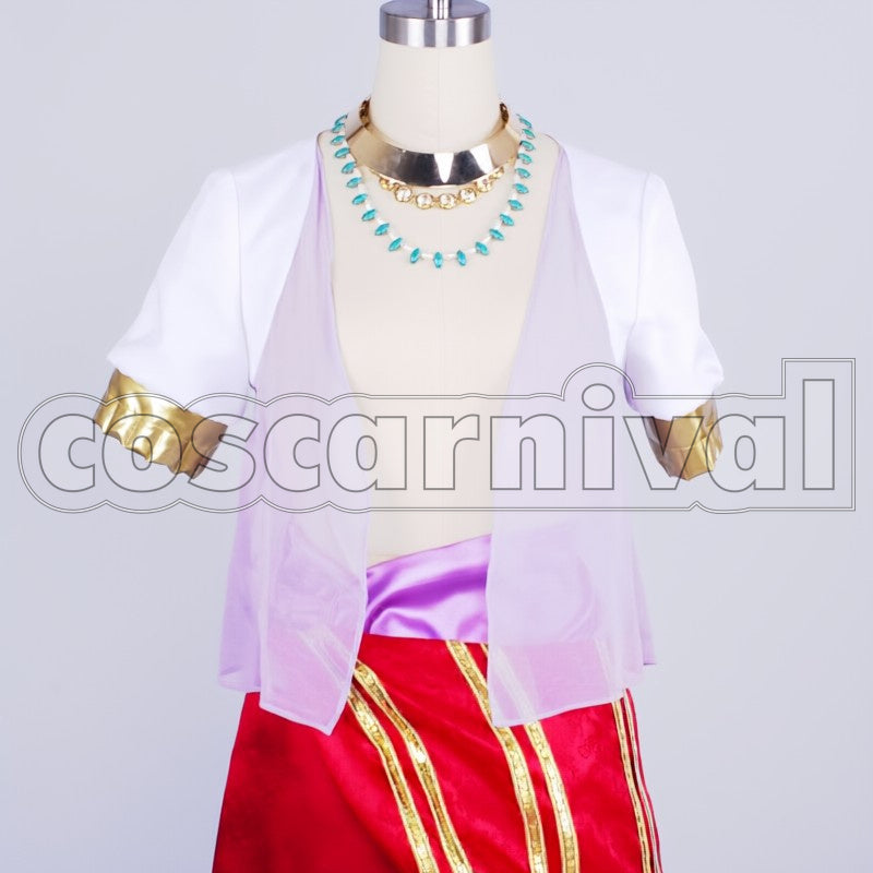 ED Arabian Style Nagisa Hazuki cosplay costume from Free! SPLASH FREE, front view 7