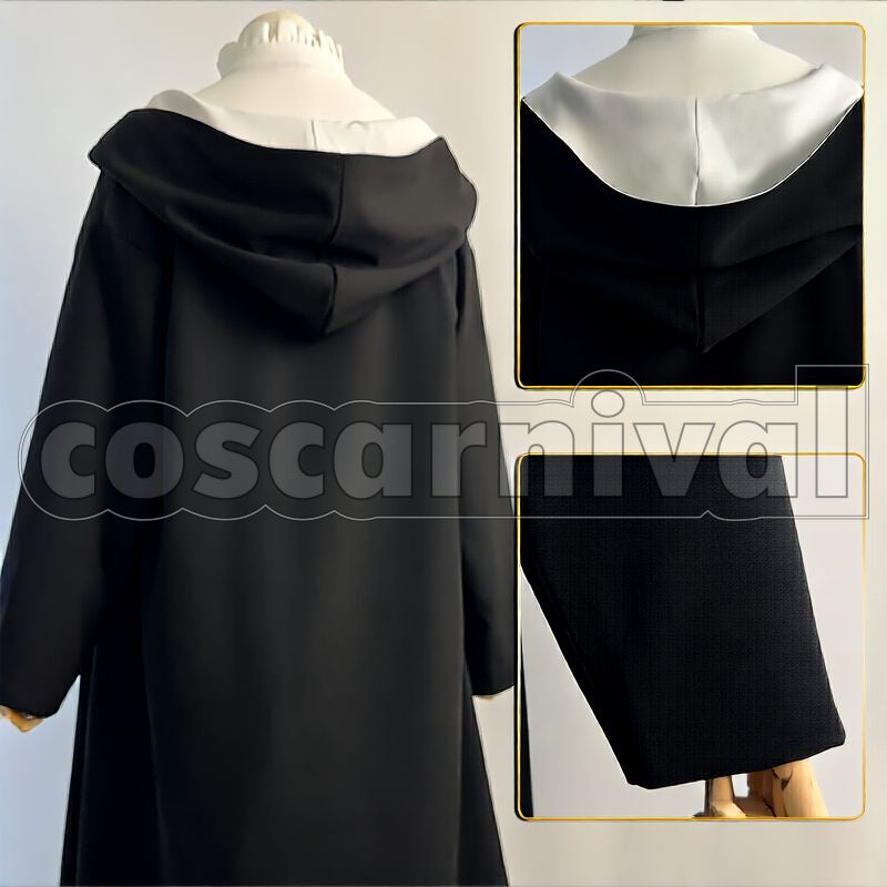 Journey's End Fern Cosplay cosplay costume from Frieren: Beyond, back view