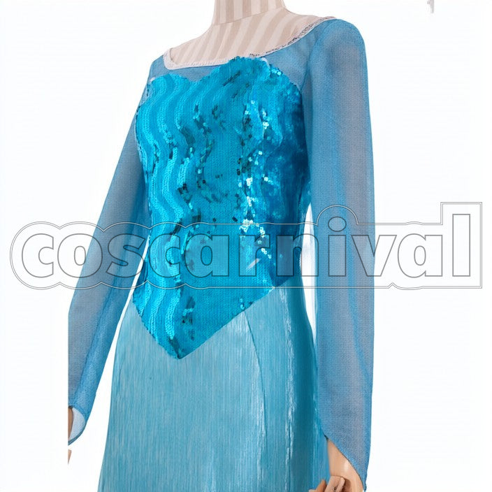 Elsa cosplay costume from Frozen Elsa, detail-2