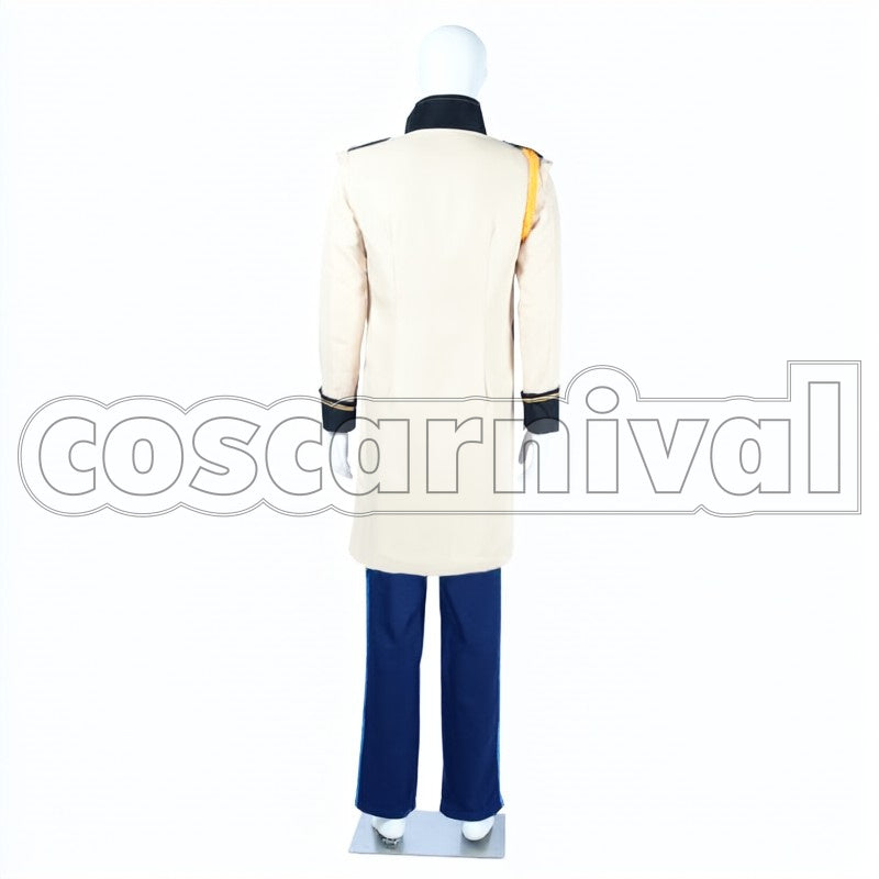 hansu wesutagado Prince Hans cosplay costume from Frozen, back view