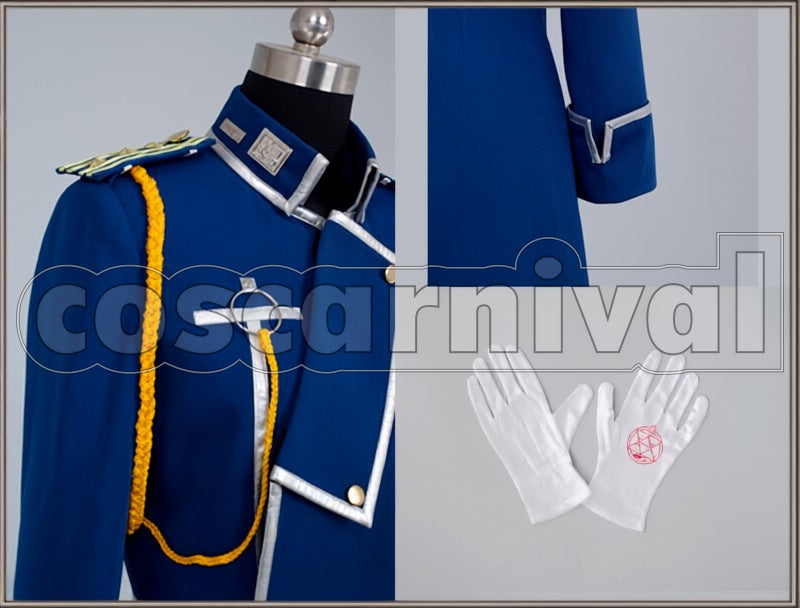 Military cosplay costume from Fullmetal Alchemist, detail-2