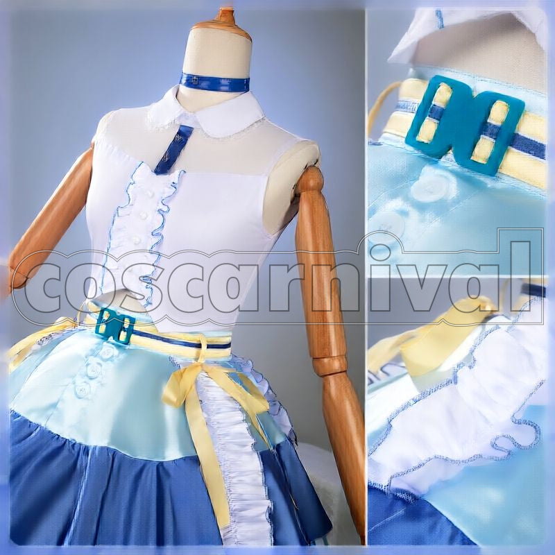 Kotone Fujita Sekaiichi Kawaii Watashi Cosplay cosplay costume from Gakuen Idolmaster, front view 7