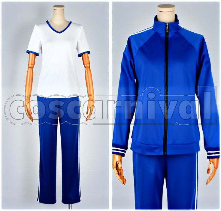 Ashinaka High School Student Council Jersey Cosplay cosplay costume from Gakuen K, set view