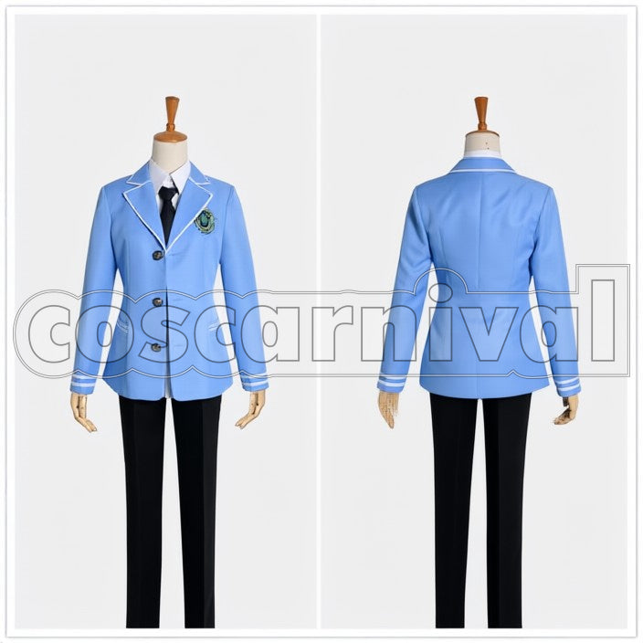 Kuroh Yatogami cosplay costume from K Project, front view