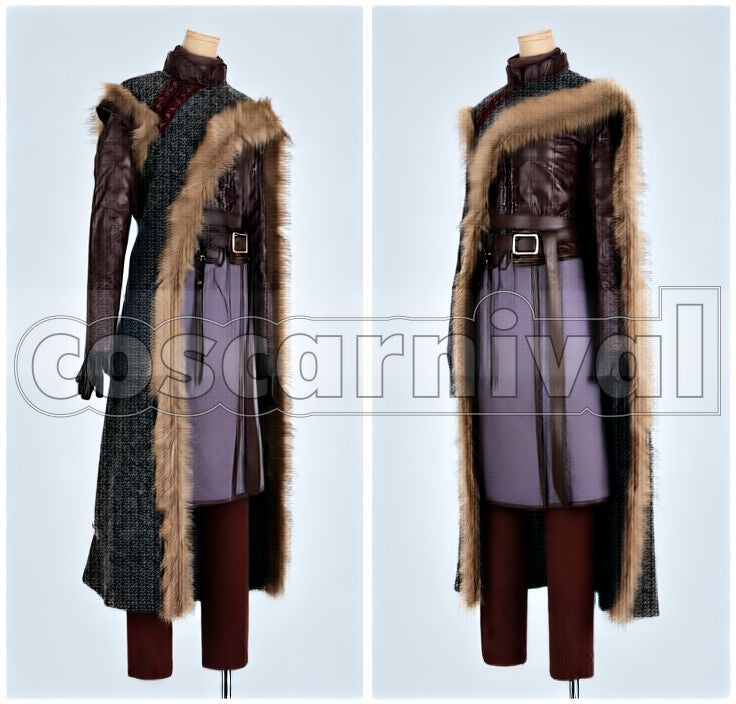 Thrones Arya Stark Final Chapter Cosplay cosplay costume from Game of, front view 2