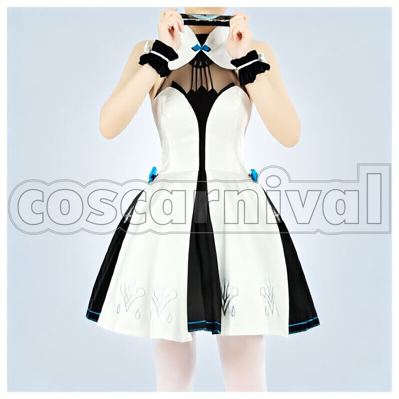 Barbara Concert Cosplay cosplay costume from Genshin Impact, front view 1