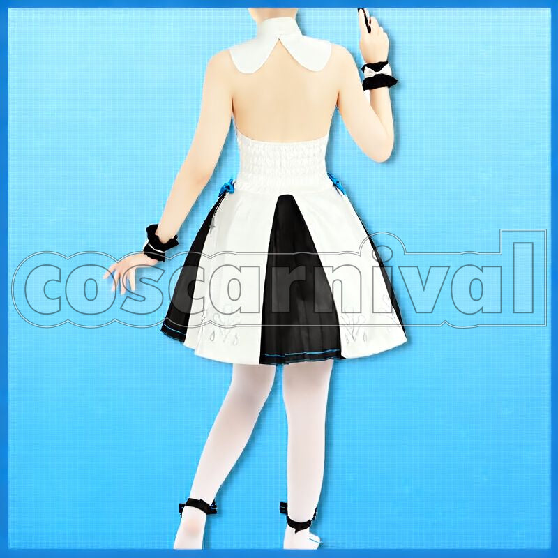 Barbara Concert Cosplay cosplay costume from Genshin Impact, back view