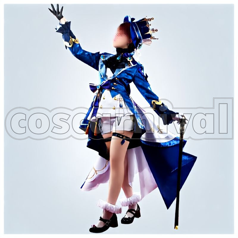 Fontaine Furina Cosplay cosplay costume from Genshin Impact, front view 1