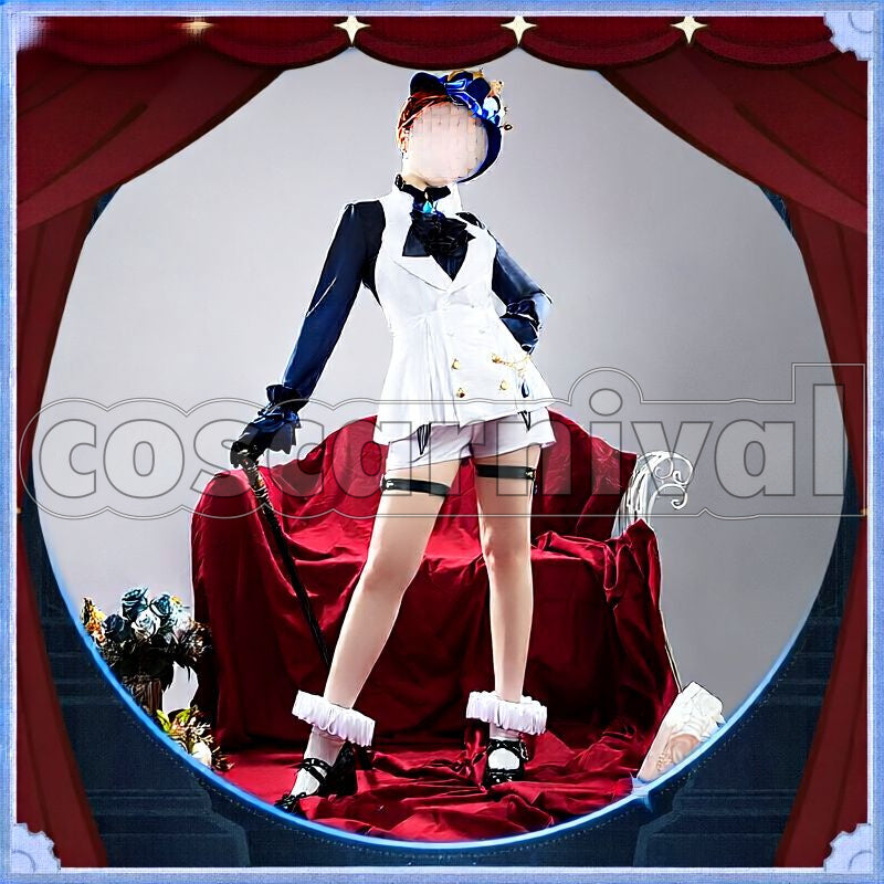 Fontaine Furina Cosplay cosplay costume from Genshin Impact, front view 3