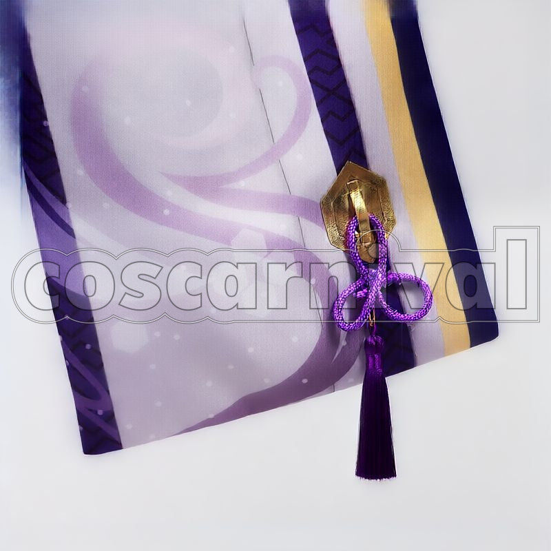 Inazuma Kamisato Ayato Cosplay cosplay costume from Genshin Impact, detail-8