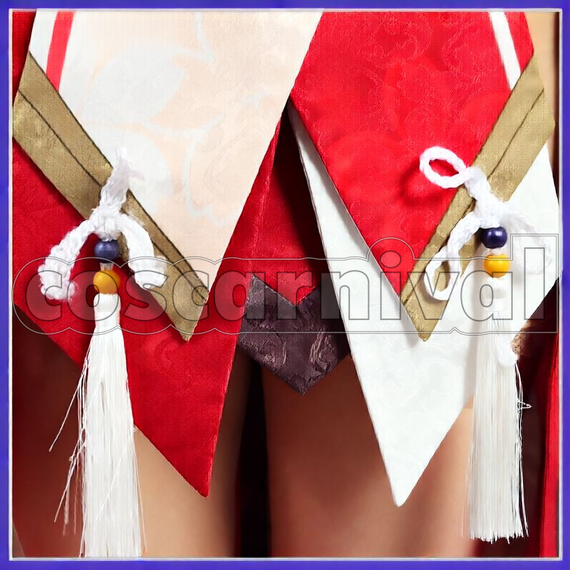 Inazuma Yae Miko Cosplay cosplay costume from Genshin Impact, detail-3