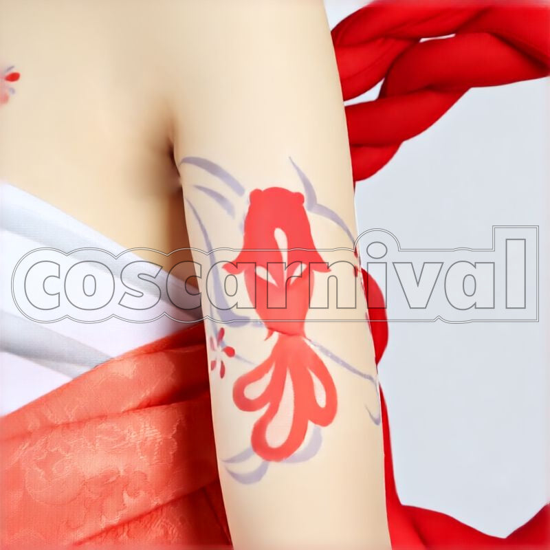Inazuma Yoimiya Cosplay cosplay costume from Genshin Impact, detail-1