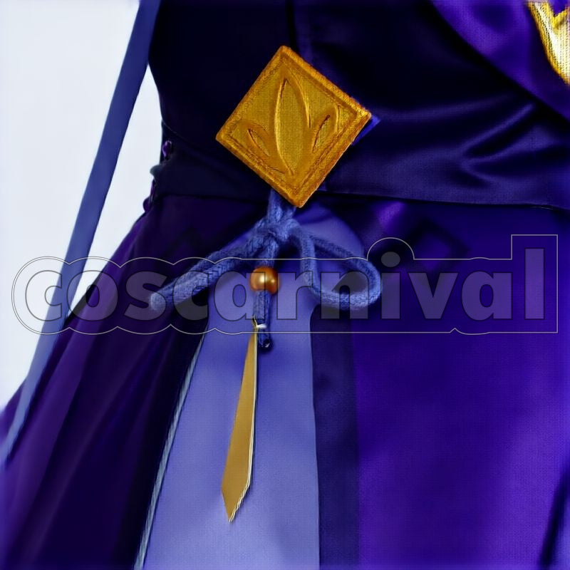 Liyue Keqing Cosplay cosplay costume from Genshin Impact, detail-4