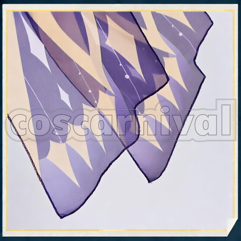 Liyue Keqing Opulent Splendor Cosplay cosplay costume from Genshin Impact, detail-12