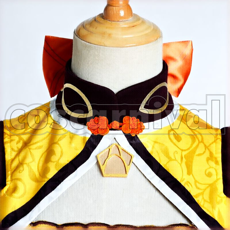 Liyue Xiangling Cosplay cosplay costume from Genshin Impact, detail-1