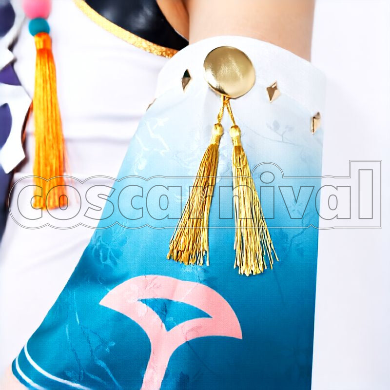 Liyue Xiao Cosplay cosplay costume from Genshin Impact, detail-1
