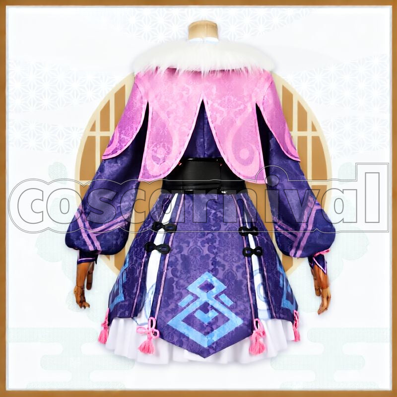 Liyue Yun Jin Cosplay cosplay costume from Genshin Impact, back view
