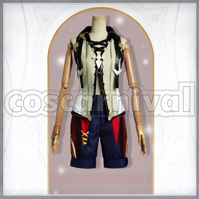 Mondstadt Bennett Cosplay cosplay costume from Genshin Impact, front view 5
