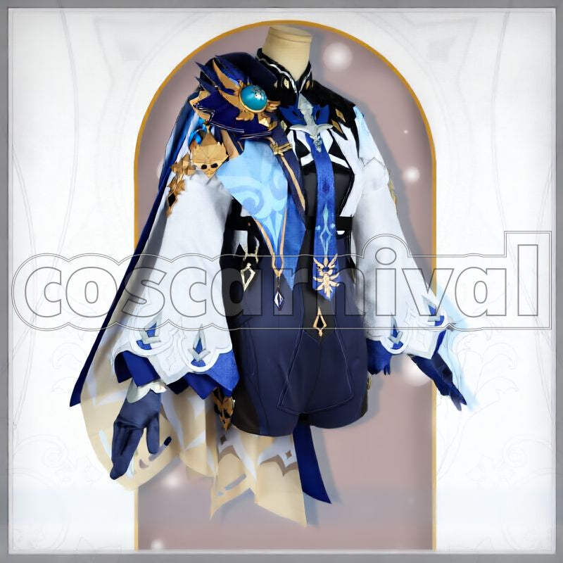 Mondstadt Eula Cosplay cosplay costume from Genshin Impact, front view 2