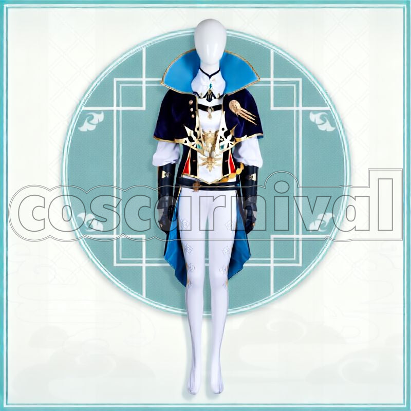 Mondstadt Jean Cosplay cosplay costume from Genshin Impact, front view 2
