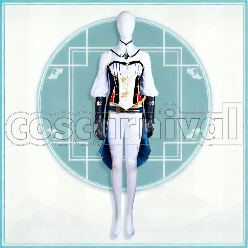 Mondstadt Jean Cosplay cosplay costume from Genshin Impact, front view 5