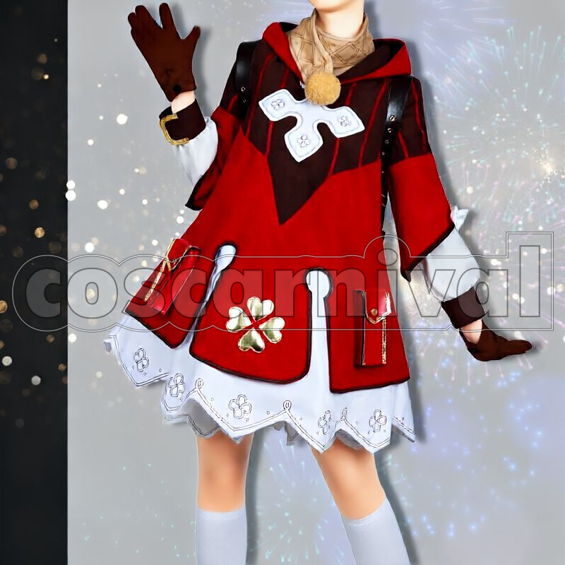 Mondstadt Klee Cosplay cosplay costume from Genshin Impact, front view 2