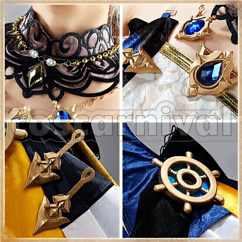 Navia Cosplay cosplay costume from Genshin Impact, detail-1