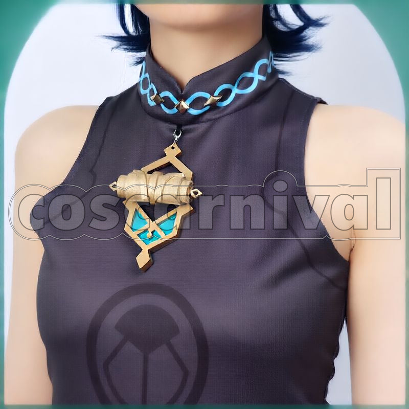 Wanderer Scaramouche The Balladeer Cosplay cosplay costume from Genshin Impact, detail-7