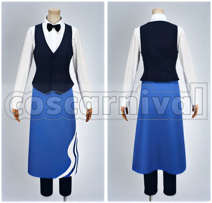 and Bar Characro feat. Gintama Kotaro Katsura Waiter Cosplay cosplay costume from Gintama Cafe, detail-1