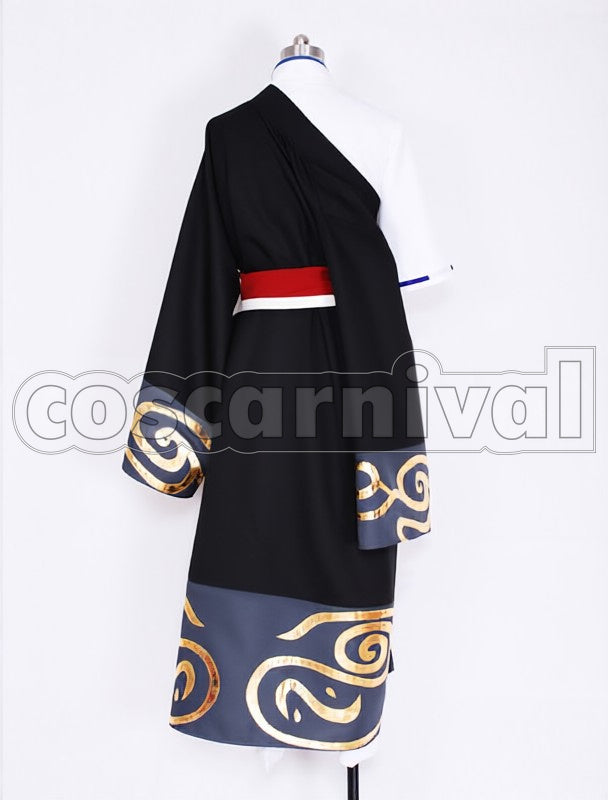 Kintoki Sakata cosplay costume from Gintama, side view