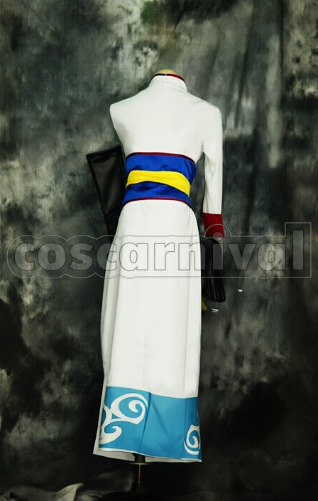Kagura cosplay costume from Gintama: The Movie, back view