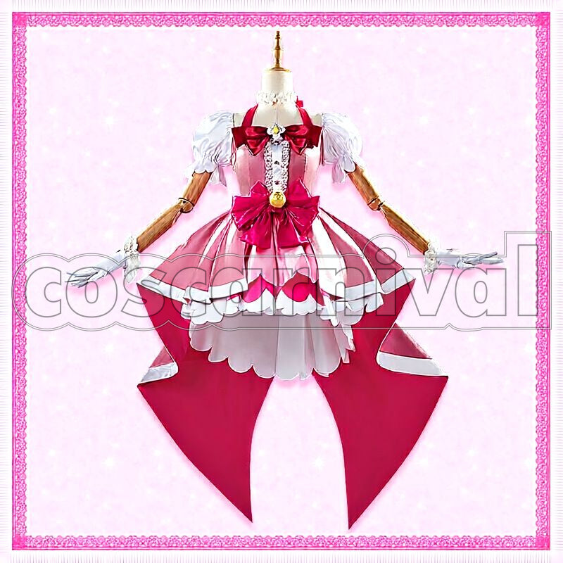 PreCure Haruka Haruno Cure Flora Cosplay cosplay costume from Go! Princess, front view 2