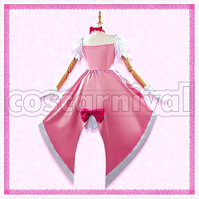 PreCure Haruka Haruno Cure Flora Cosplay cosplay costume from Go! Princess, back view