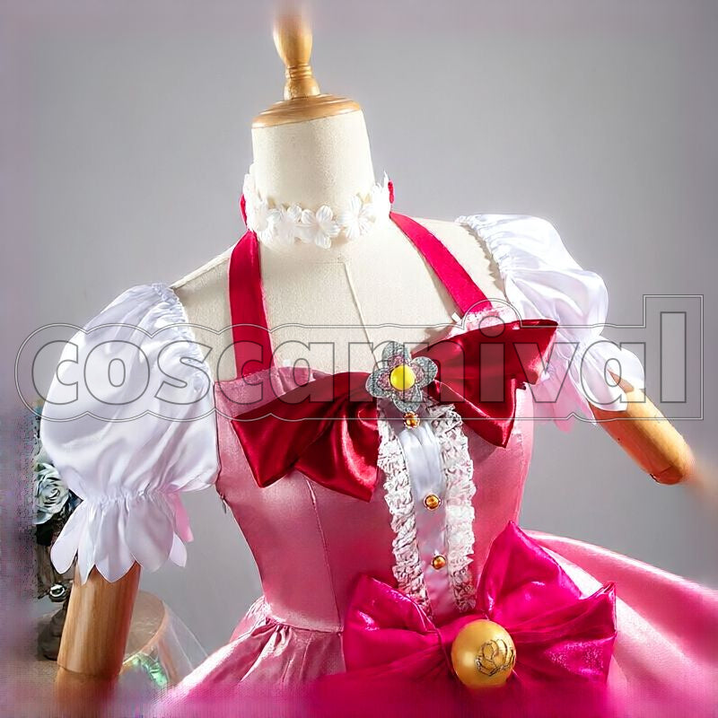 PreCure Haruka Haruno Cure Flora Cosplay cosplay costume from Go! Princess, front view 5
