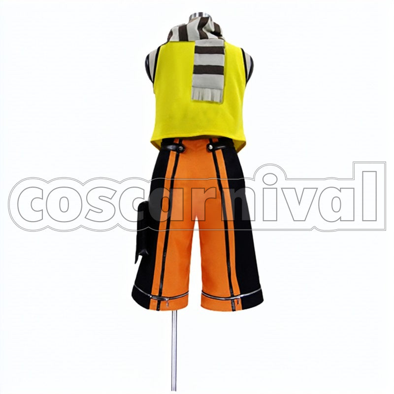 Kota Fujiki cosplay costume from God Eater, back view