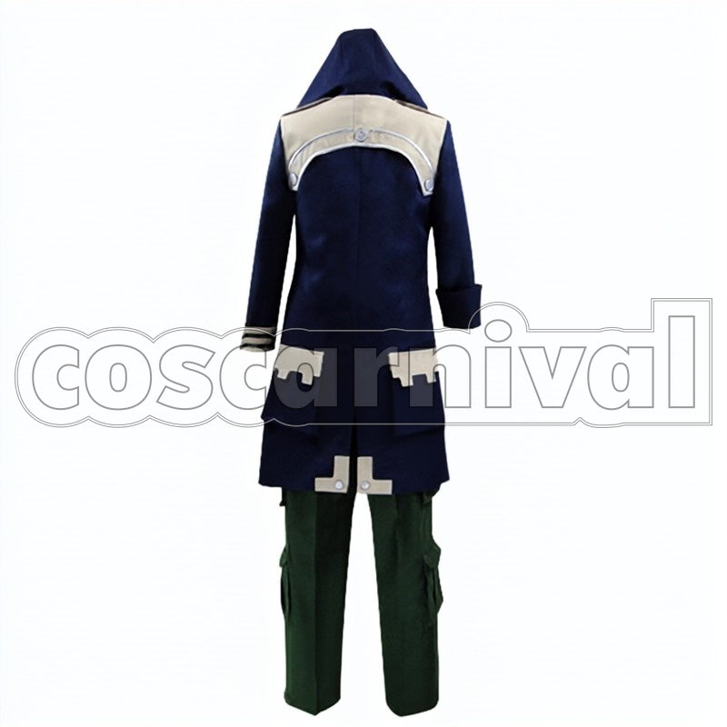 Soma Schicksal cosplay costume from God Eater, back view