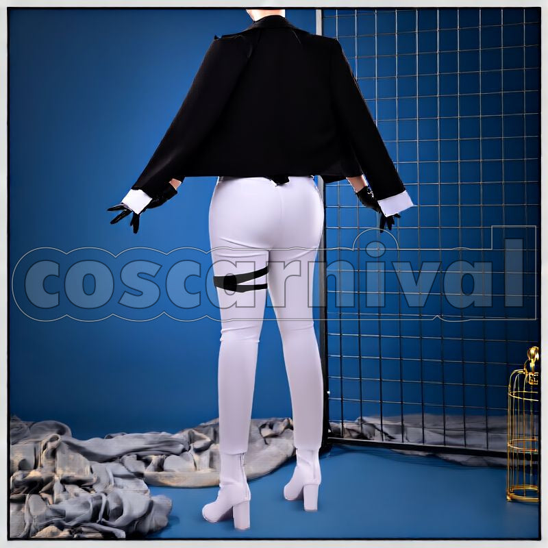VICTORY: NIKKE Brid Silent Track Cosplay cosplay costume from GODDESS OF, back view 1