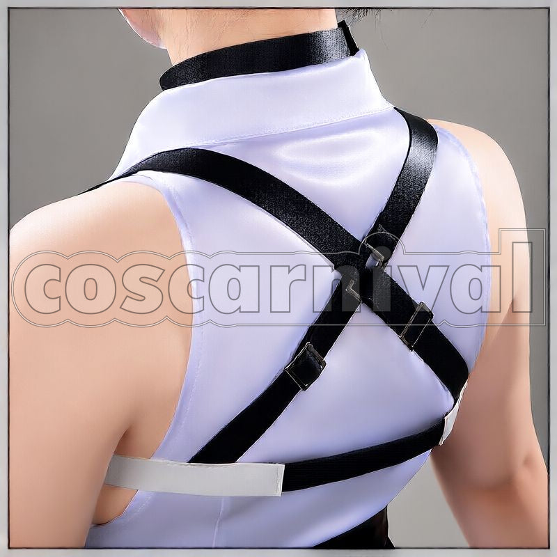 VICTORY: NIKKE Brid Silent Track Cosplay cosplay costume from GODDESS OF, back view 2